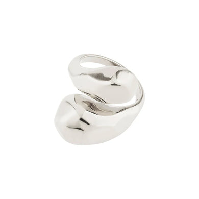 Believe Recycled Ring - Silver