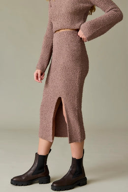 Mauve Moment - Knit Skirt