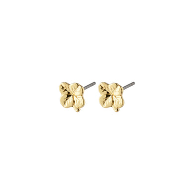Octavia recycled clover earrings - Gold