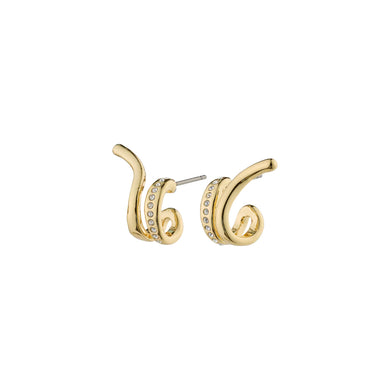 Nadine recycled earrings - Gold