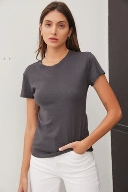 Everyday Essential Tee - Charcoal
