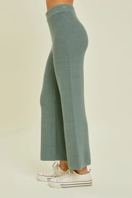 Lucky Girl Knit Cropped Pant