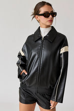 Off to the races - Faux Leather Jacket