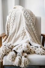 Sunday Citizen Braided Pom Pom Throw