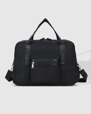 Jenn Nylon Travel Bag - Black