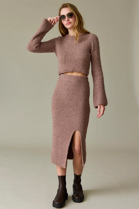 Mauve Moment - Knit Top