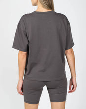 Brunette The Label Boxy Tee - Washed Grey