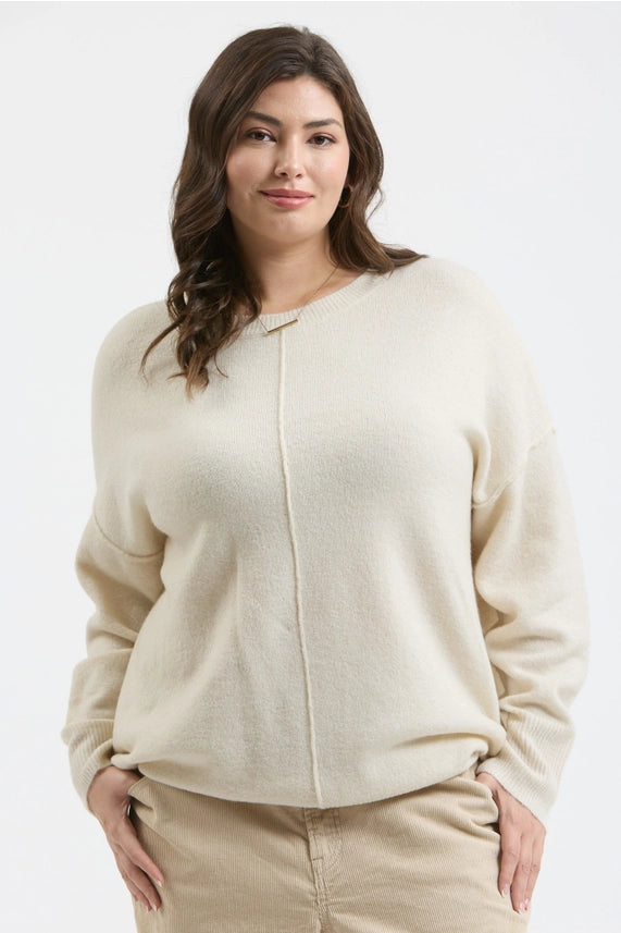 Fireside Vibes Only Sweater - Cream