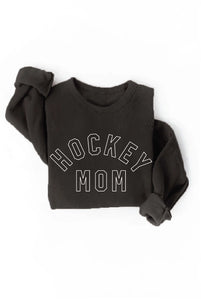 Hockey Mom Sweater - Black