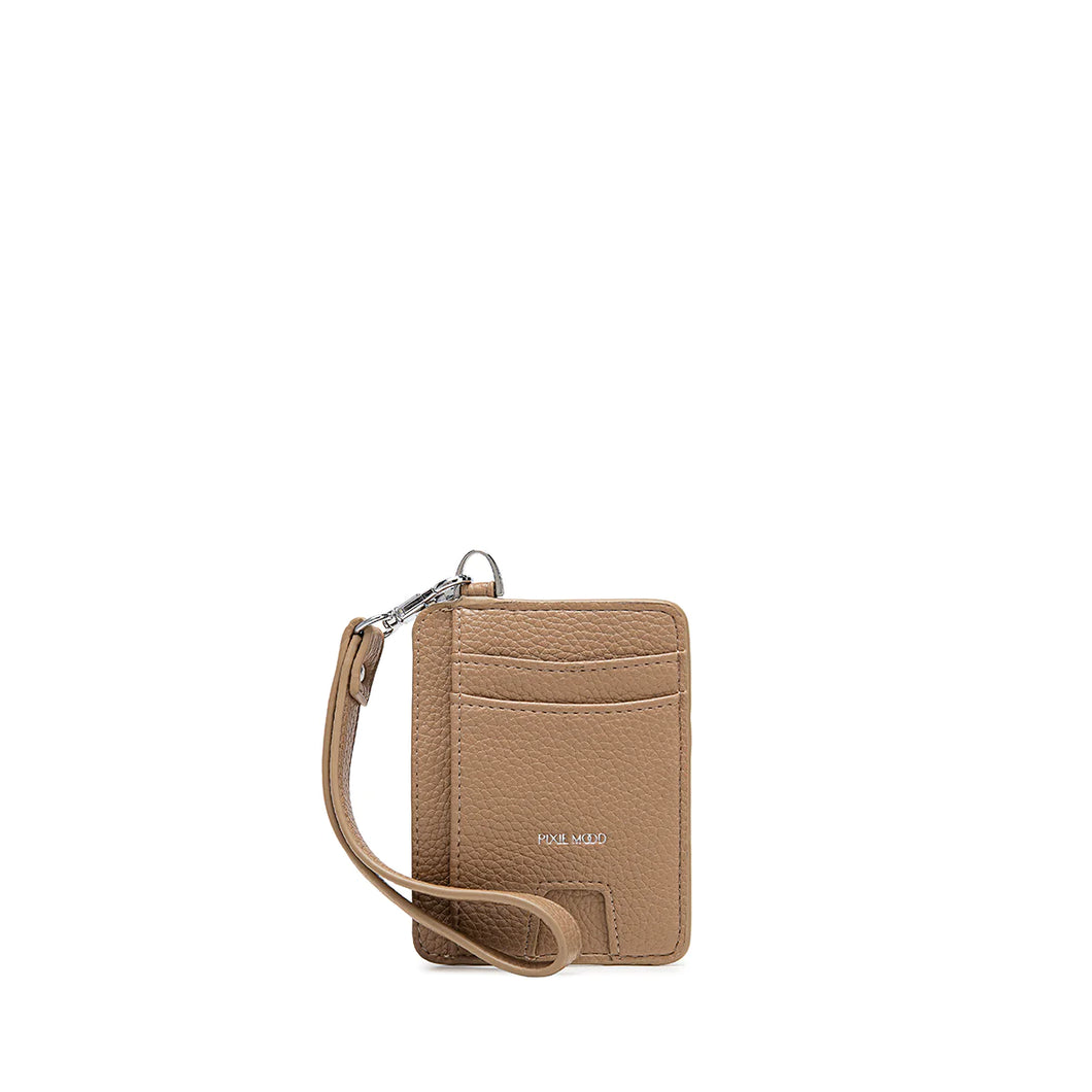 Kit Card Wristlet - Latte