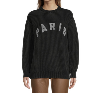 Paris Sweater - Vintage Black