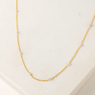 Sorrento Gemstone Necklace - Moonstone