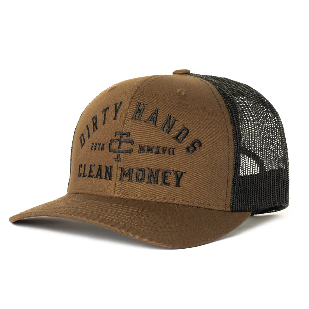 DHCM Curved Brim Hat - Coyote Brown