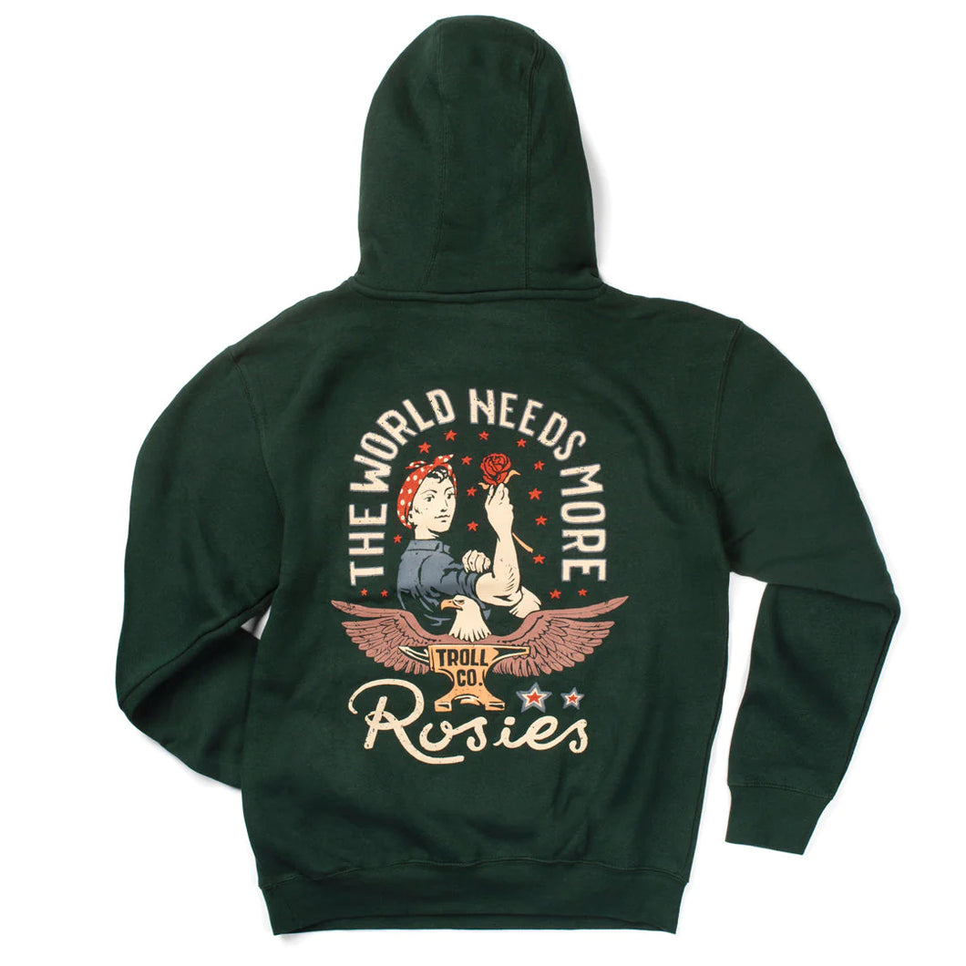 Rosie Hoodie - Forest Green