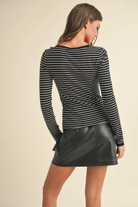 Straight Forward - Long Sleeve Top