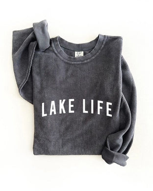 Lake Life Sweatshirt - Charcoal