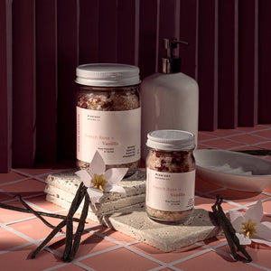 French Rose + Vanilla Replenishing Bath Soak - 4 oz.