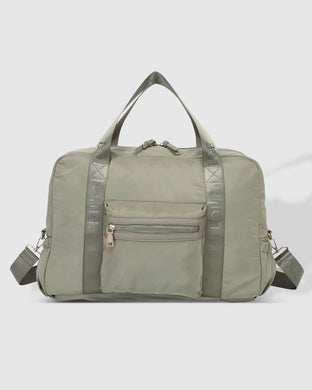 Jenn Nylon Travel Bag - Khaki