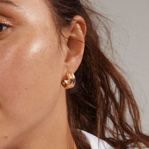 Reflect Recycled Hoop Earrings